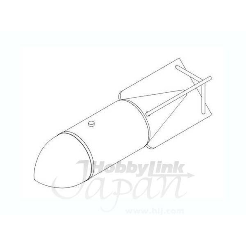 1/32 German WWII bombs SC 500 (2ks)