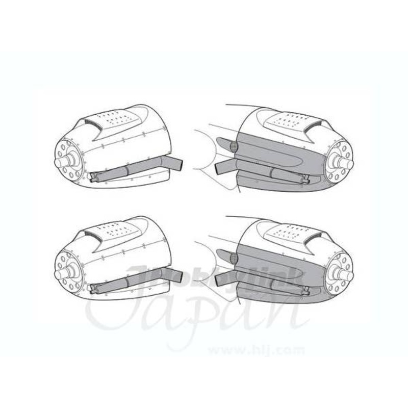 1/32 Heinkel He 111H1 Exhausts (Revell)