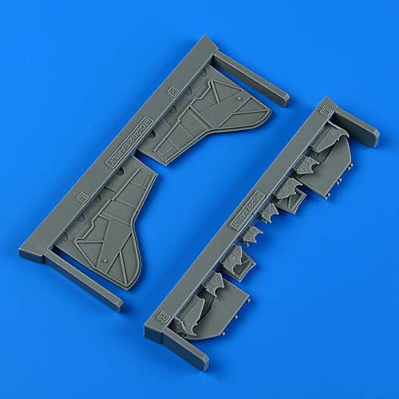 1/32 Macchi MC.202 Undercarriage Covers - Early version (For. Italeri)