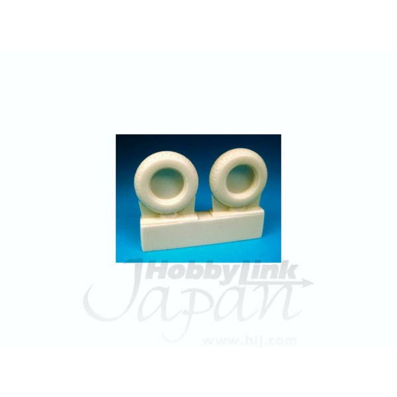 1/32 P-51 Mustang Detail Up Resin Parts Block Tread Tire