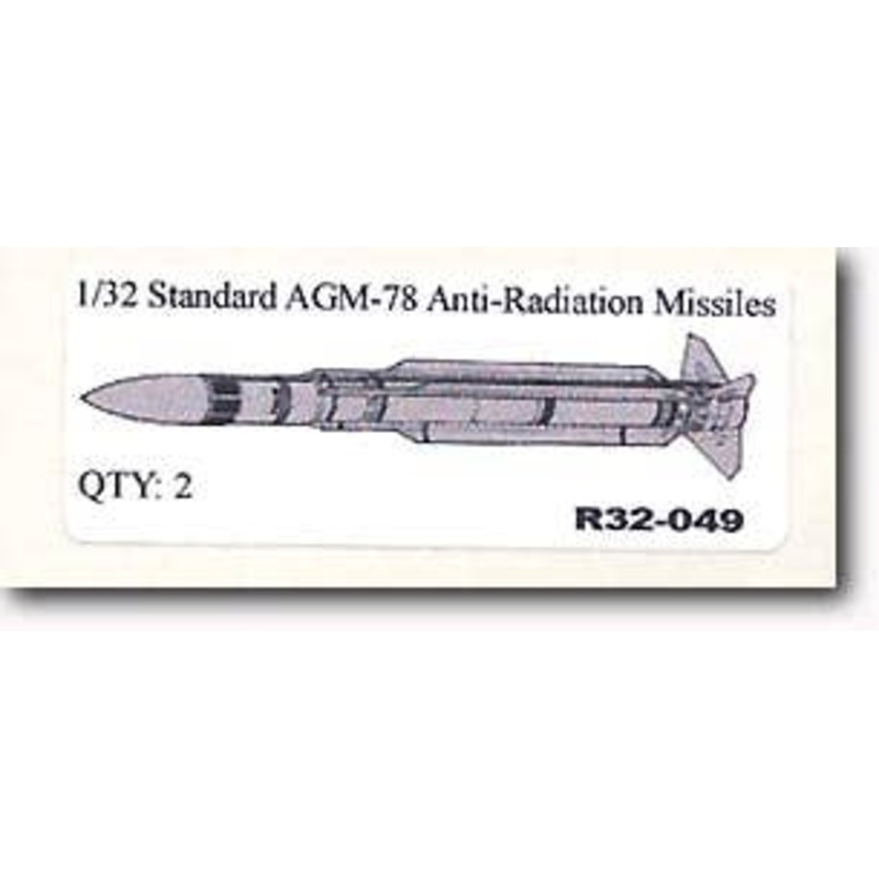 1/32 Standard AGM-78 Anti Radiation 2 pcs.