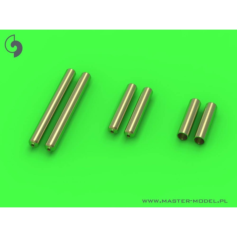 1/32 WWII American F6F-5 Hellcat Late Weapon (Browning .50 caliber (12.7mm) Machine Gun Barrel With Muzzle Cover)
