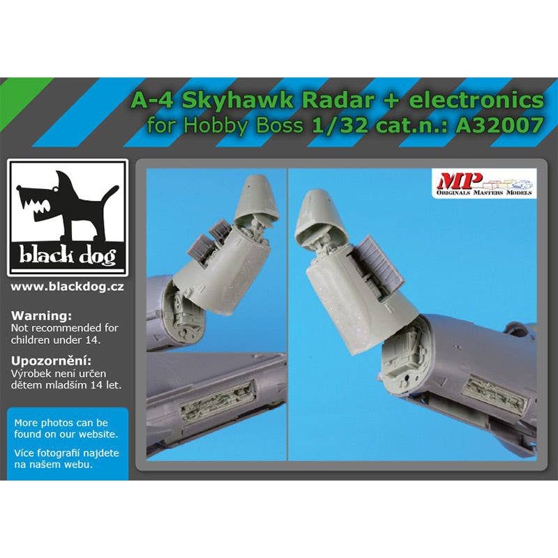 1/32 A -4 Skyhawk radar+electronic