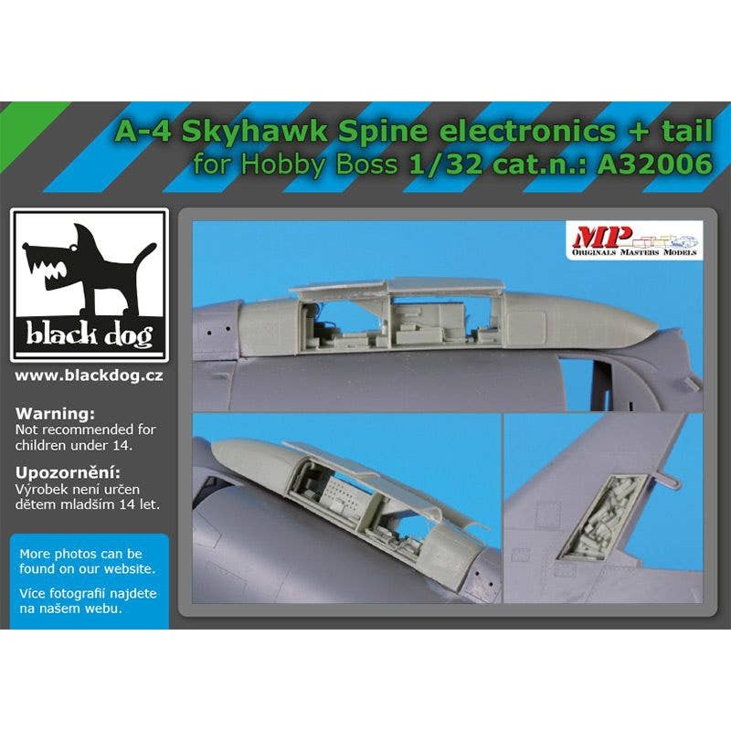 1/32 A -4 Skyhawk spine electronic+tail