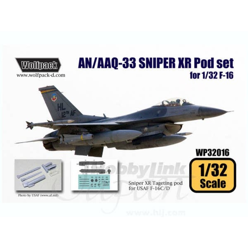 1/32 AN/AAQ-33 Sniper XR Advanced Targeting Pod (for F-