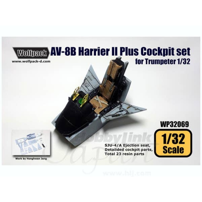 1/32 AV-8B Harrier II+ Cockpit set (Trumpeter)