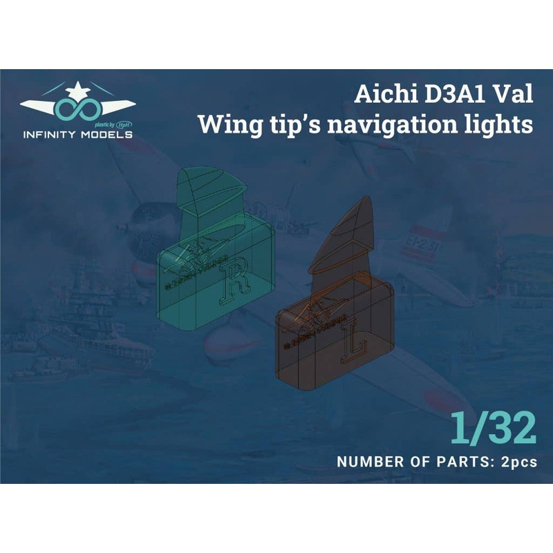 1/32 D3A1 Val Colored Position Lights