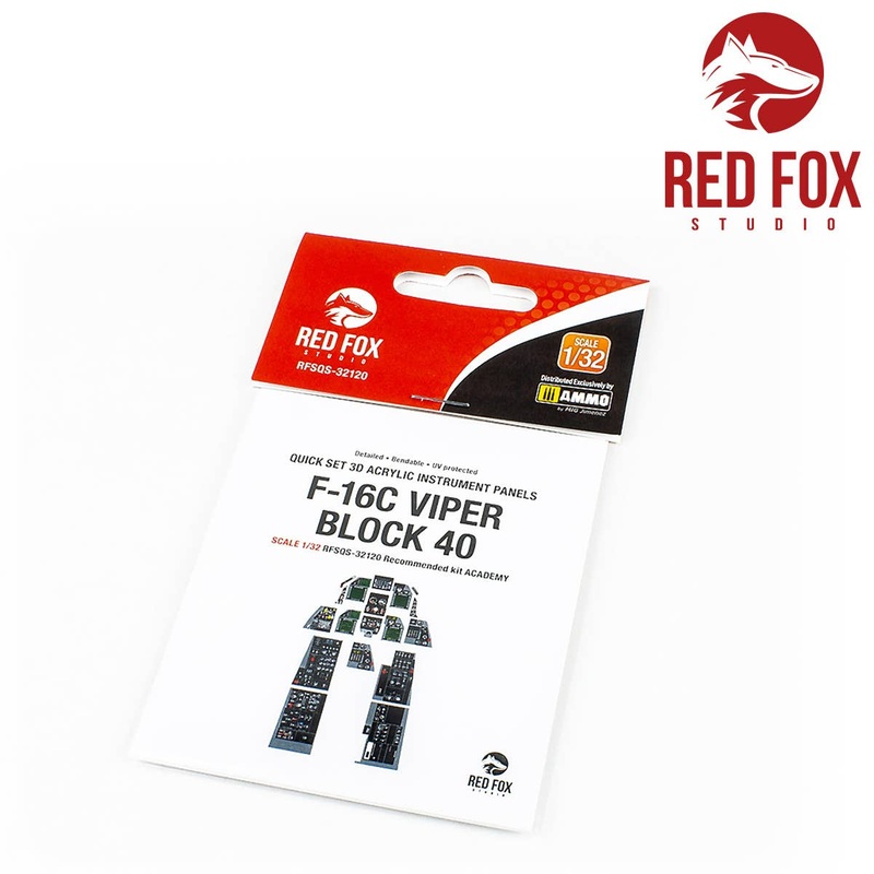 1/32 F-16C Block 40 Viper (for Academy kit)