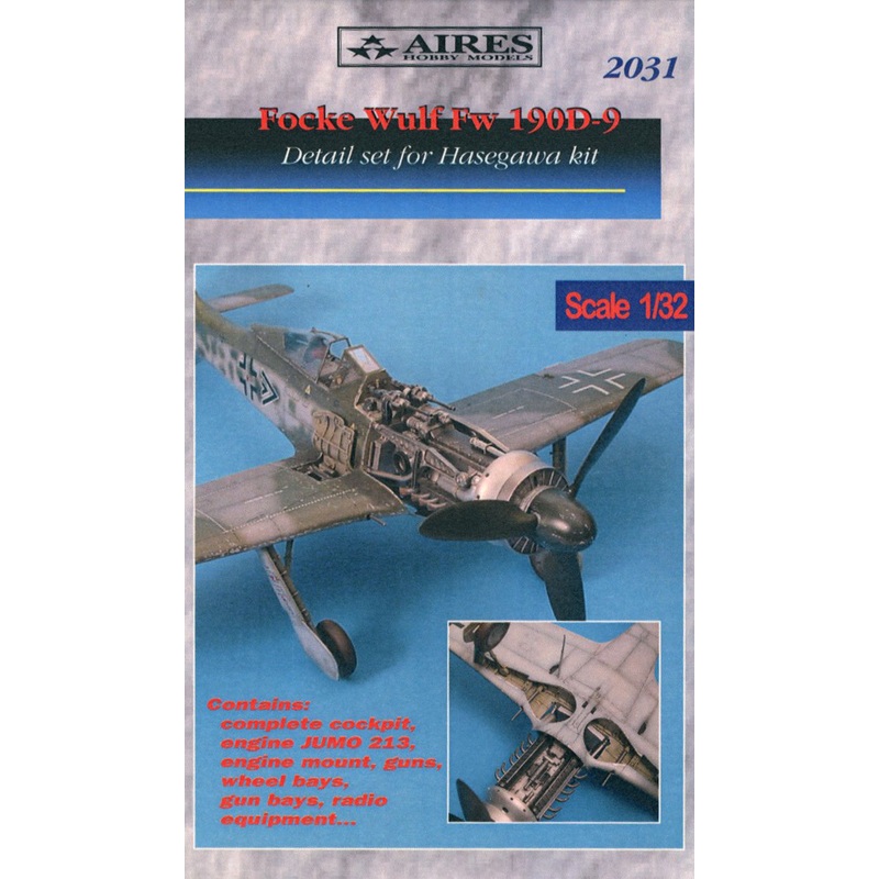 1/32 Fw 190D-9 Detail Set (for Hasegawa)