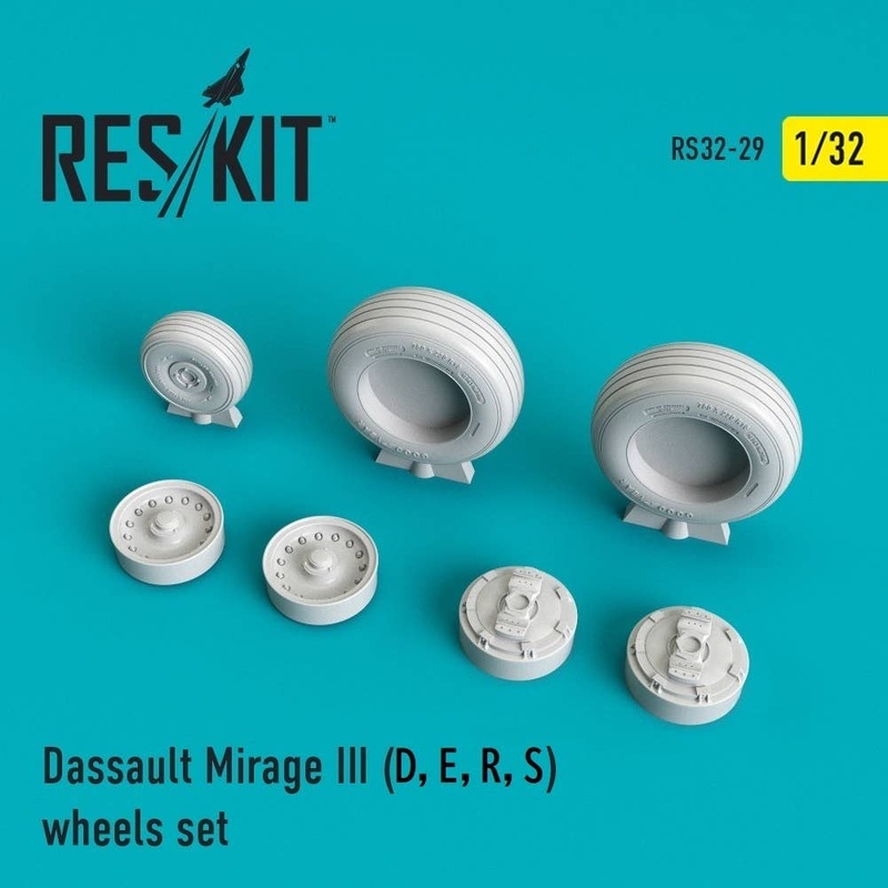 1/32 Mirage III (D/E/R/S) Wheels Set