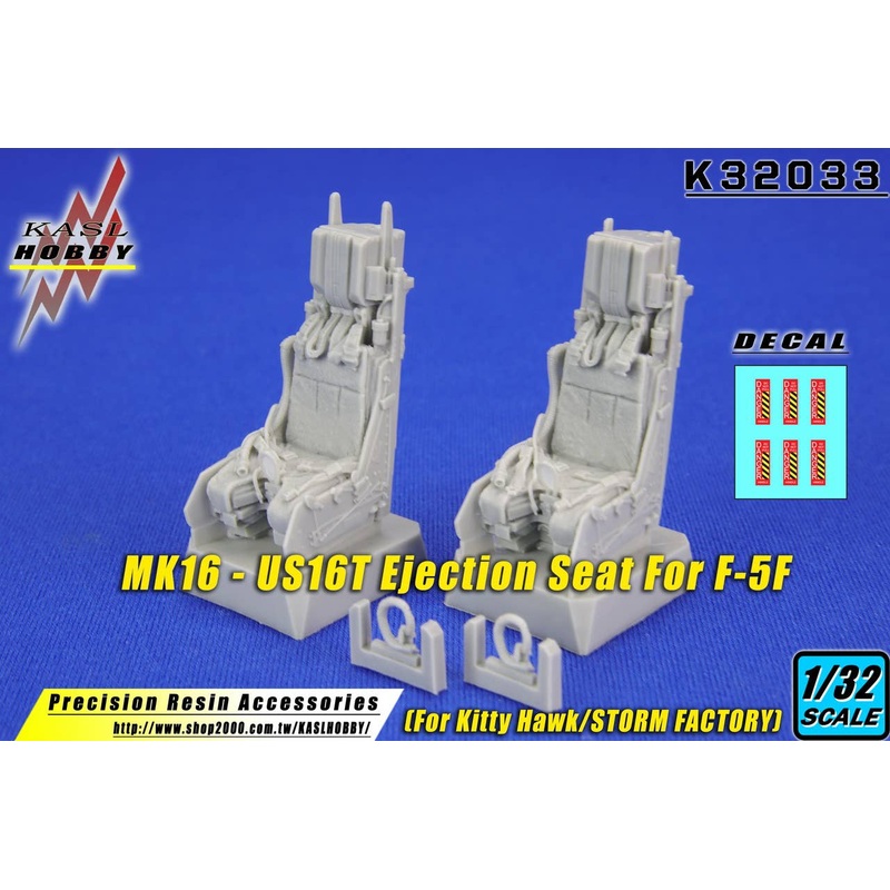 1/32 MK16 - US16T Ejection Seat For F-5F (Double seat) (for KH/SF)