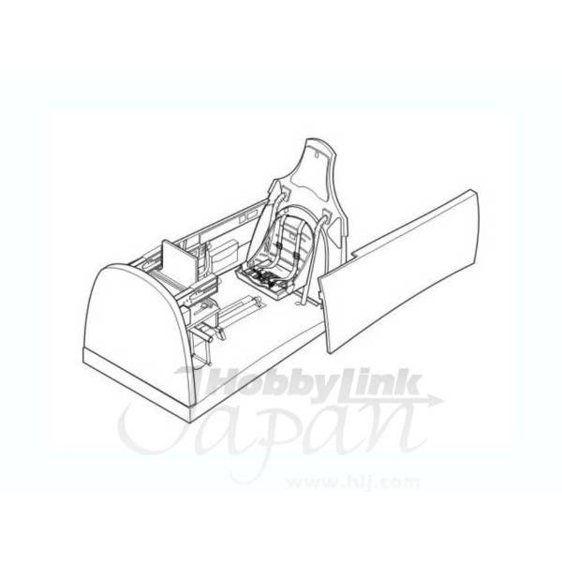 1/32 P-40B Interior Set (for Trumpeter)