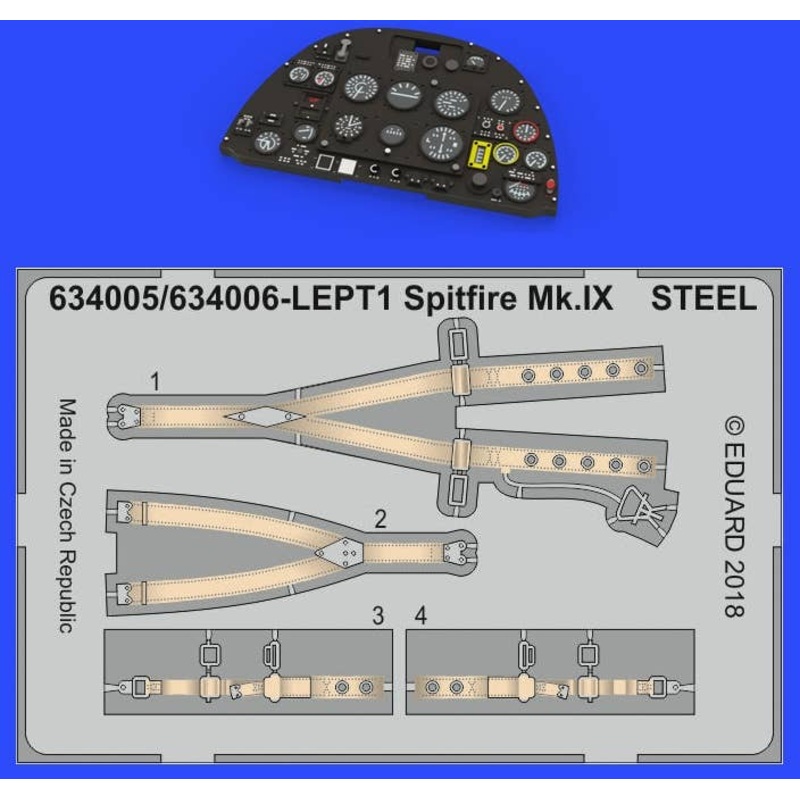 1/32 Spitfire Mk.IX late LooK (for Tamiya)