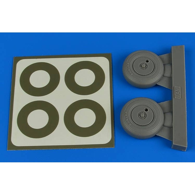1/32 Spitfire Mk.IX Wheels (Covered) & Paint Masks (for Tamiya)