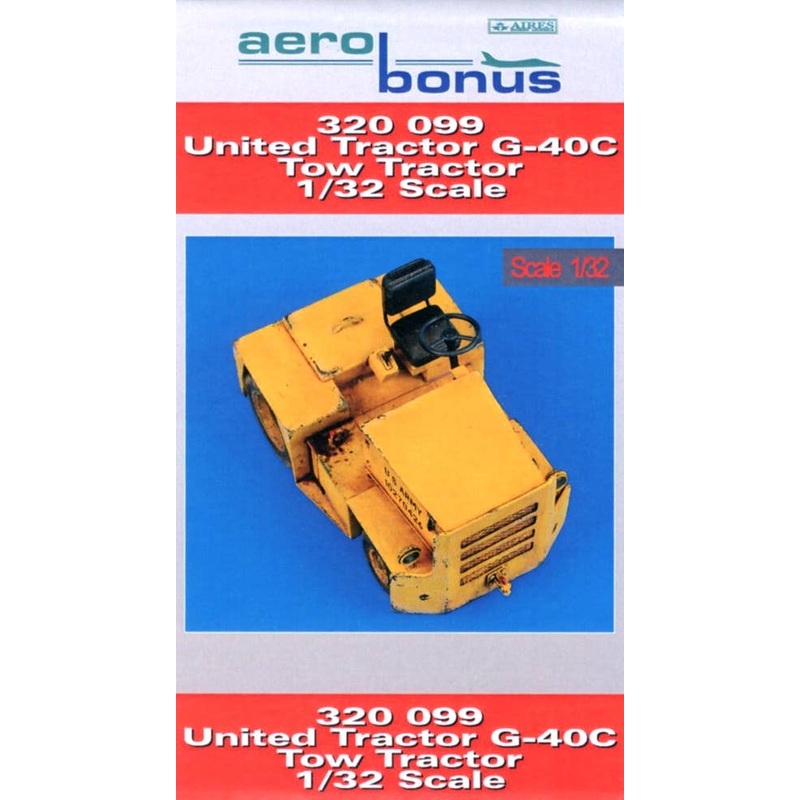 1/32 UNITED TRACTOR G-40C Tow Tractor (Gasoline)