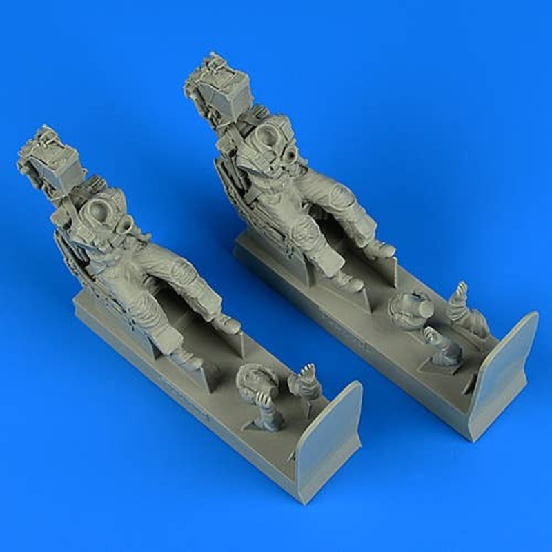 1/32 US Navy Pilot & Operator with Ejection Seats for F-14A/B Tomcat (for Trumpeter/Tamiya)