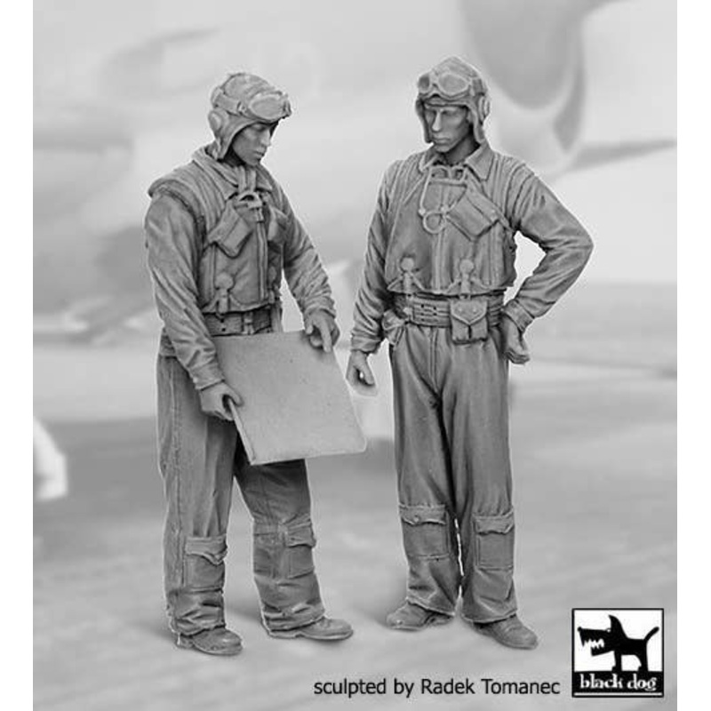 1/32 US NAVY Pilots 1940-45 Set No.1