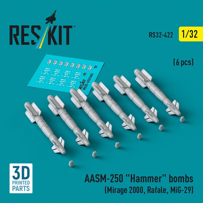 1/32 AASM-250 Hammer bombs (6 pcs)