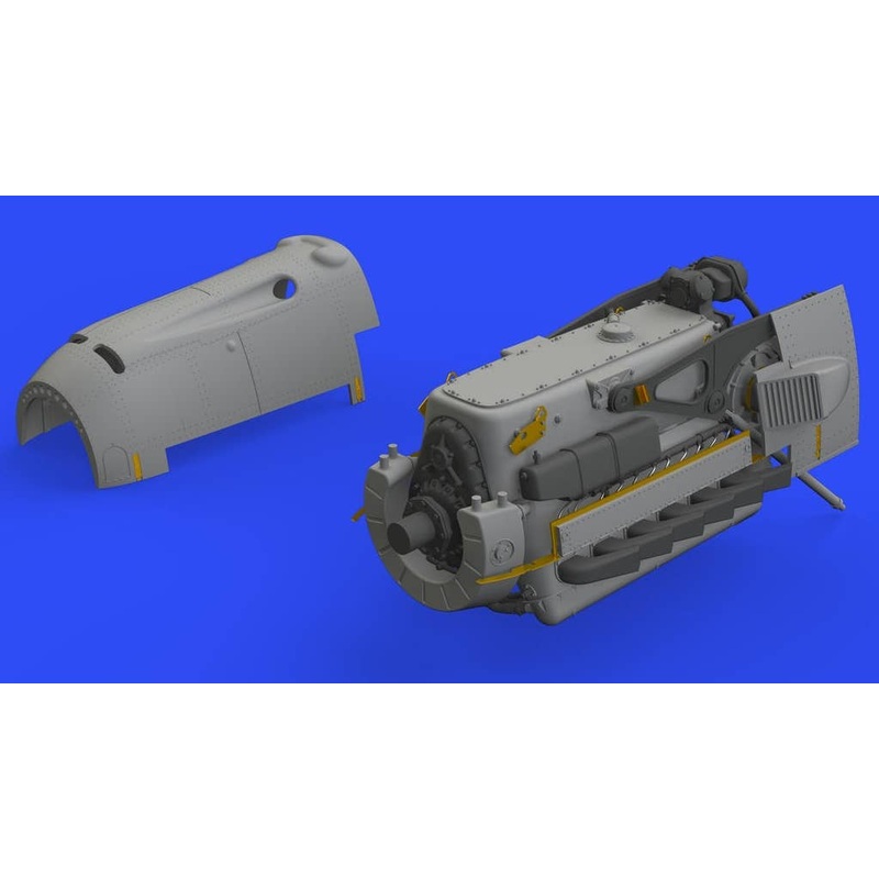 1/32 Bf 109E Engine (for Eduard)