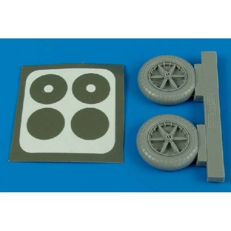 1/32 Bf 109E Wheels (for Eduard)