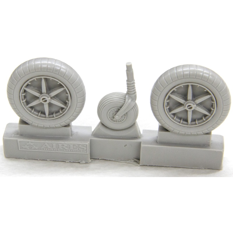 1/32 Bf 109F Wheels + Paint Mask (for Hasegawa)