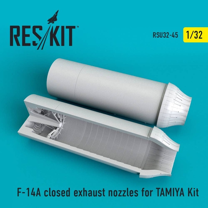 1/32 F-14A Closed Exhaust Nozzles (for Tamiya Kit)