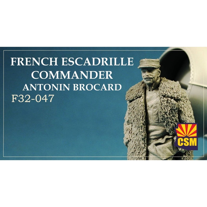 1/32 French Escadriller Commander Antonin Brocard