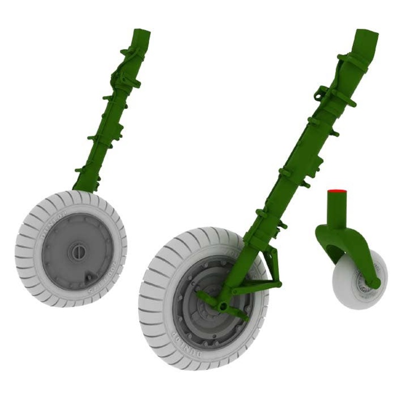 1/32 Fw 190F-8 wheels (for Revell)