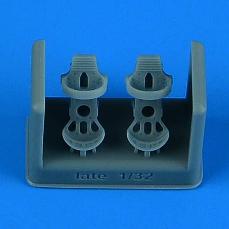 1/32 German Luftwaffe WWII pedals - late v.