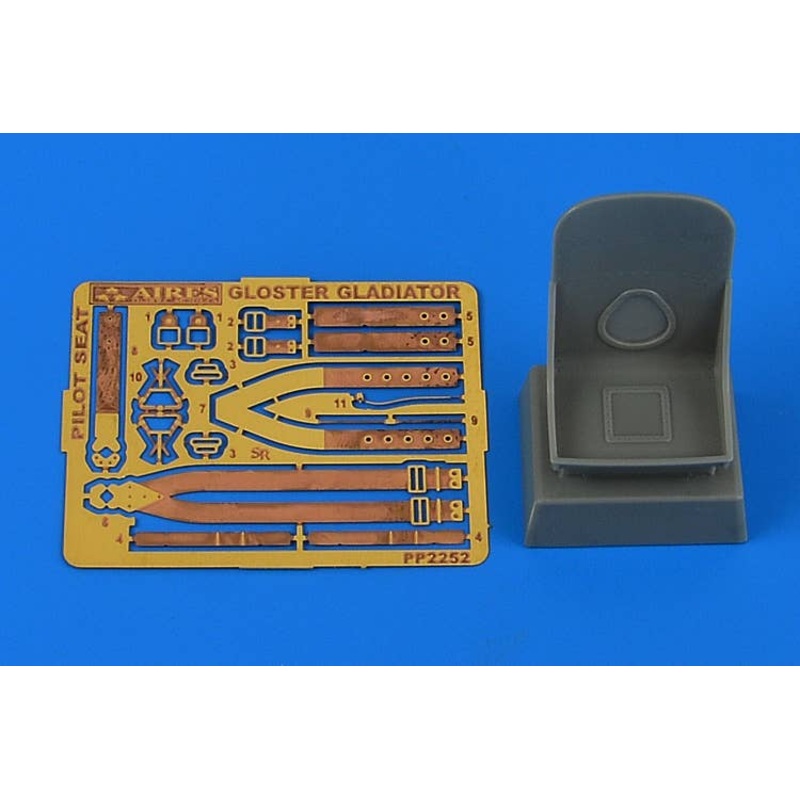 1/32 Gloster Gladiator pilot seat (for ICM)