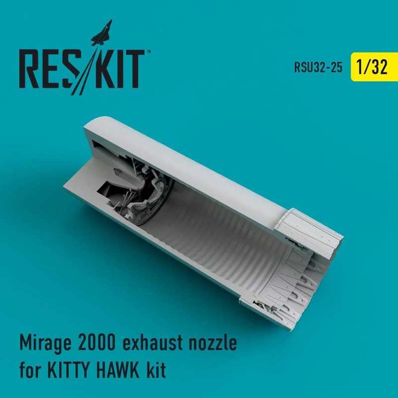 1/32 Mirage 2000 Exhaust Nozzles (for Kitty Hawk)