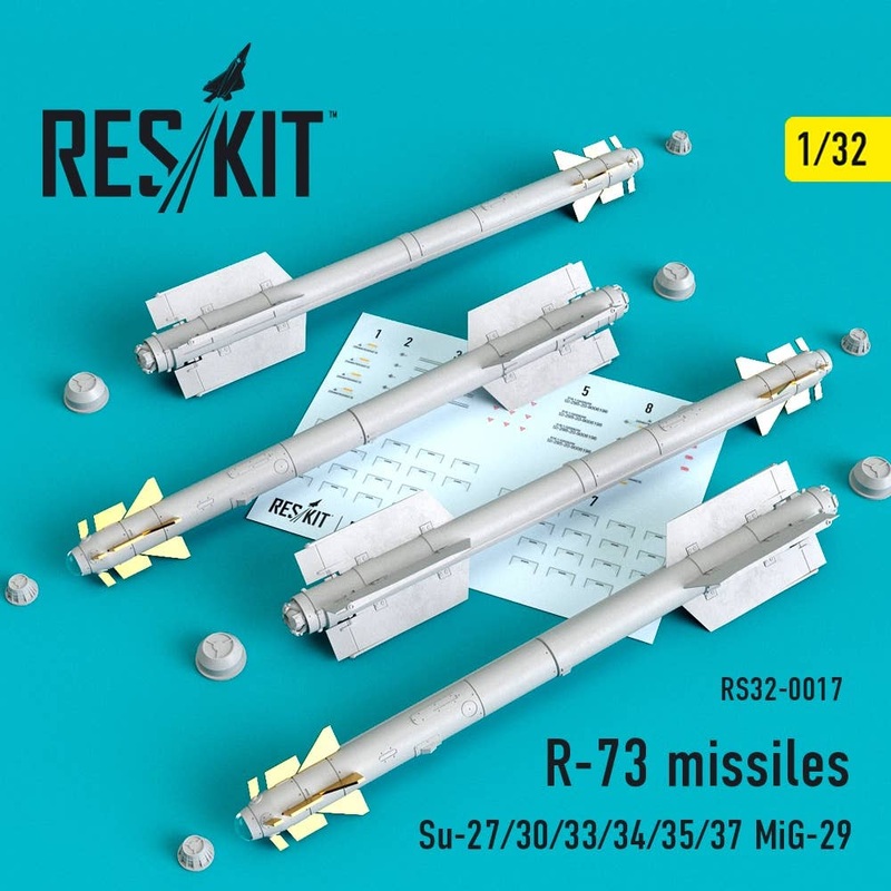 1/32 R-73 missiles (4 pcs)