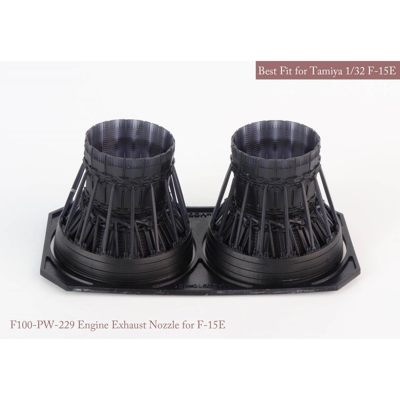 1/32 [SE] F-15 C/D/E/K P&W Exhaust Nozzle Set (Closed) (for Tamiya)