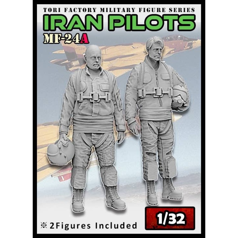 1/32 Working Iran Air Force Pilot Set