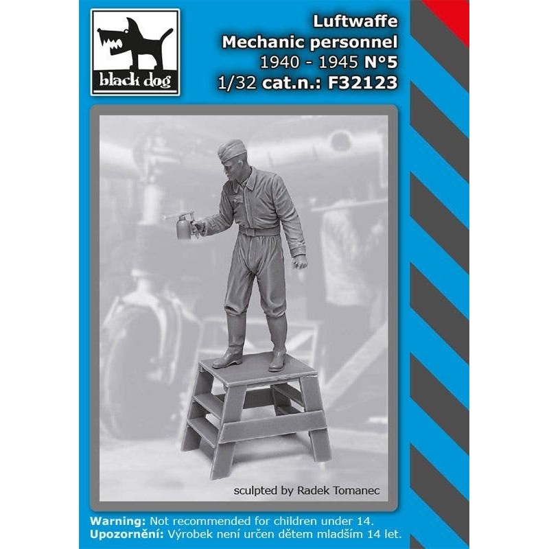 1/32 WW.II German Air Force Maintenance Soldier 1940-45 No.5