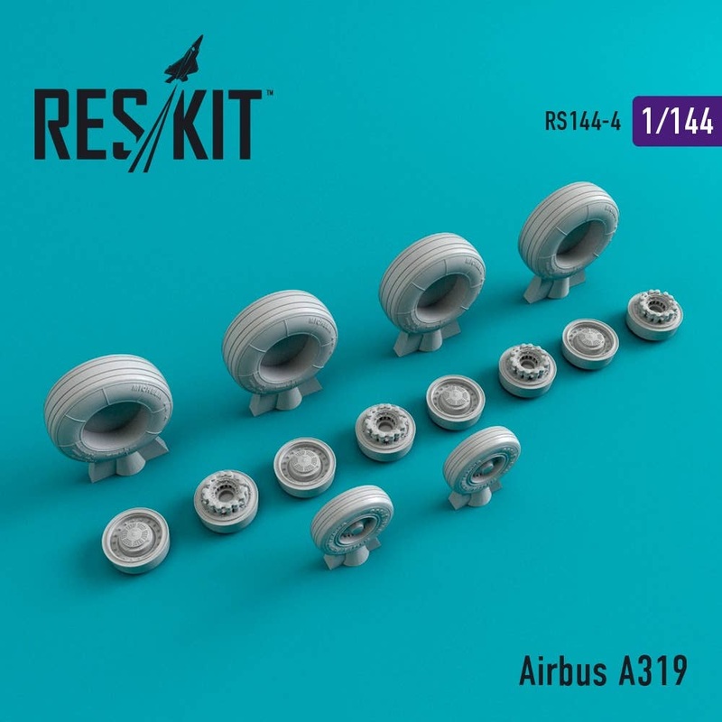 1/144 Airbus A319 Wheels Set (for Revell)