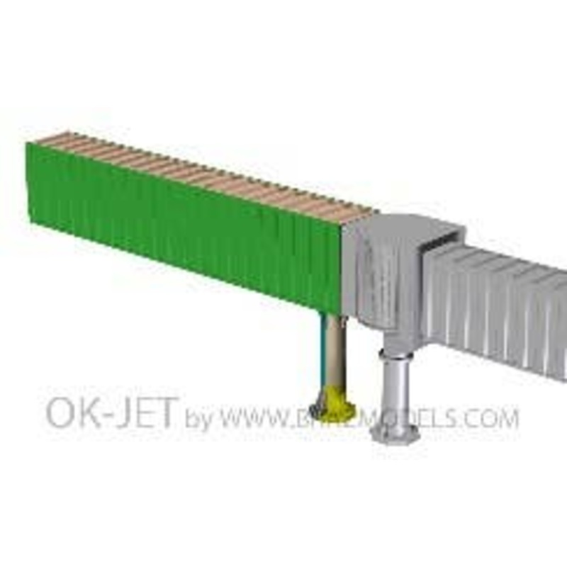 1/144 Boarding Bridge (Container Type) That Connects The Airport Terminal Building To The Jetway