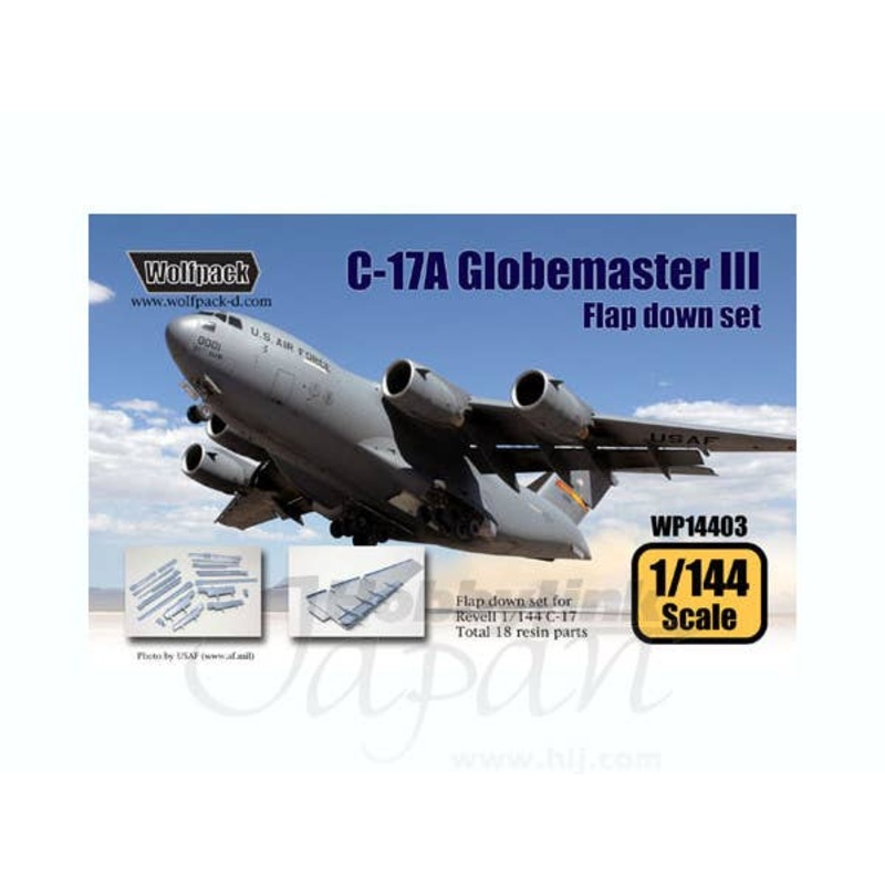 1/144 C-17A Globemaster III Flap Down Set