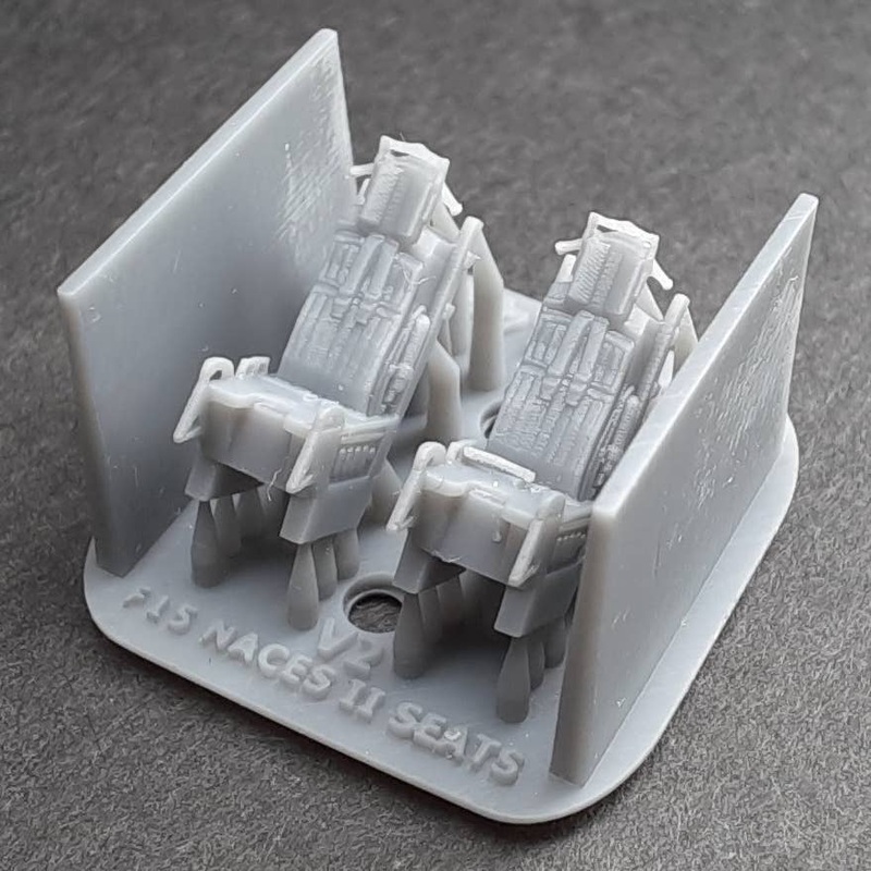 1/144 F-15 ACES II seat (2 pcs), for Revell