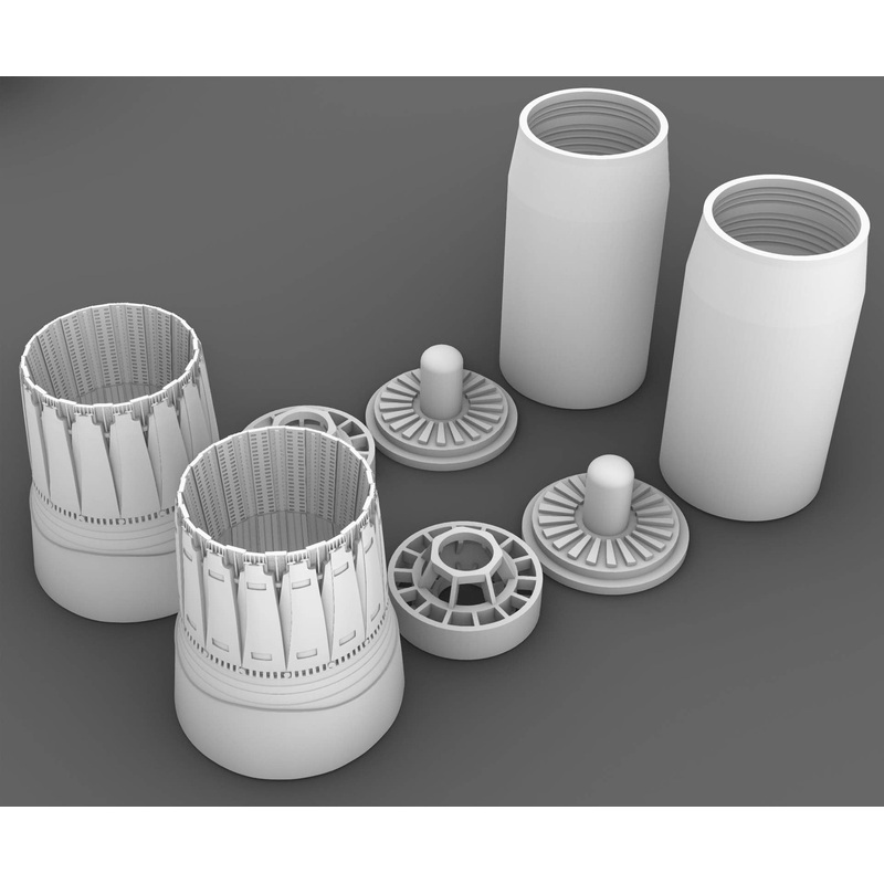 1/144 F-16 PW exhaust, for Trumpeter (2pcs)