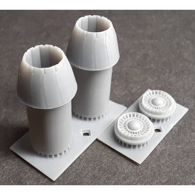 1/144 GE nozzle closed for F-14, for Revell