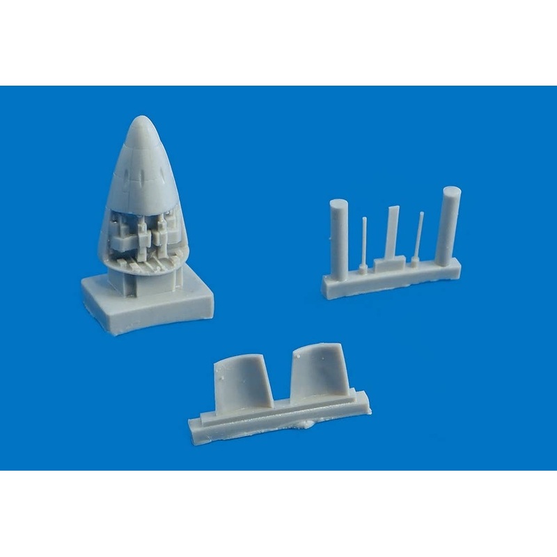 1/144 Me 262 Guns, for Eduard