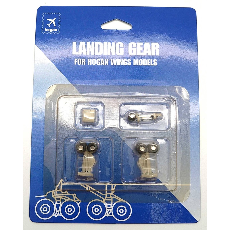1/200 Landing Gear Set 757 with Rubber Tires