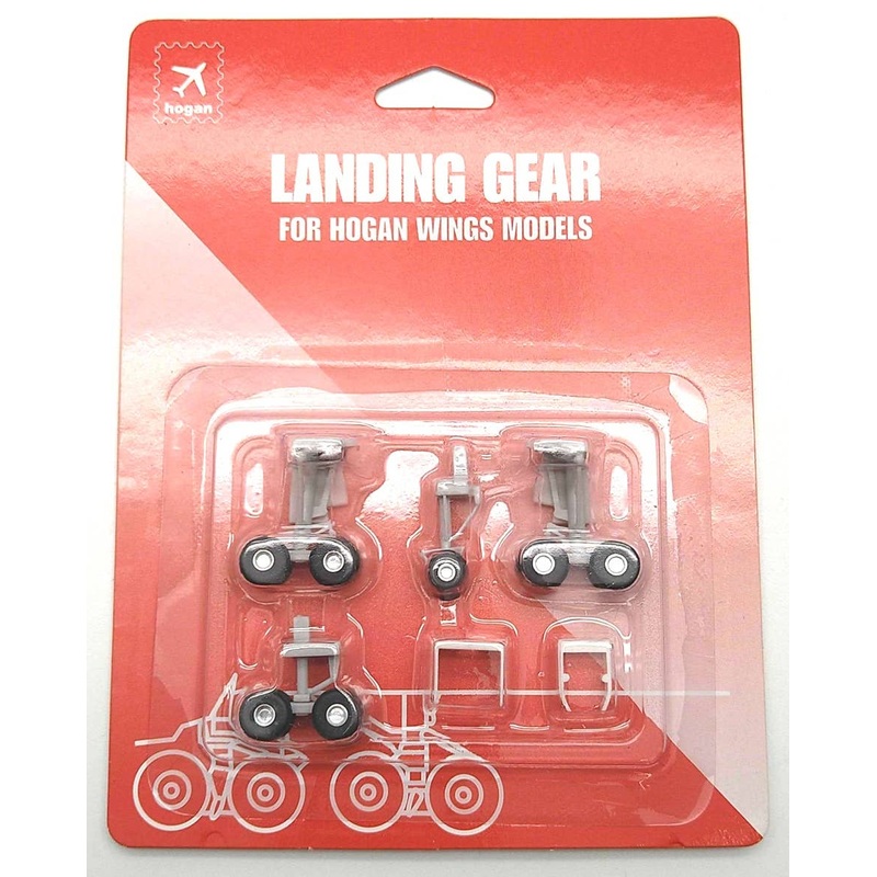 1/200 Landing Gear Set A340-500/600 with Rubber Tires