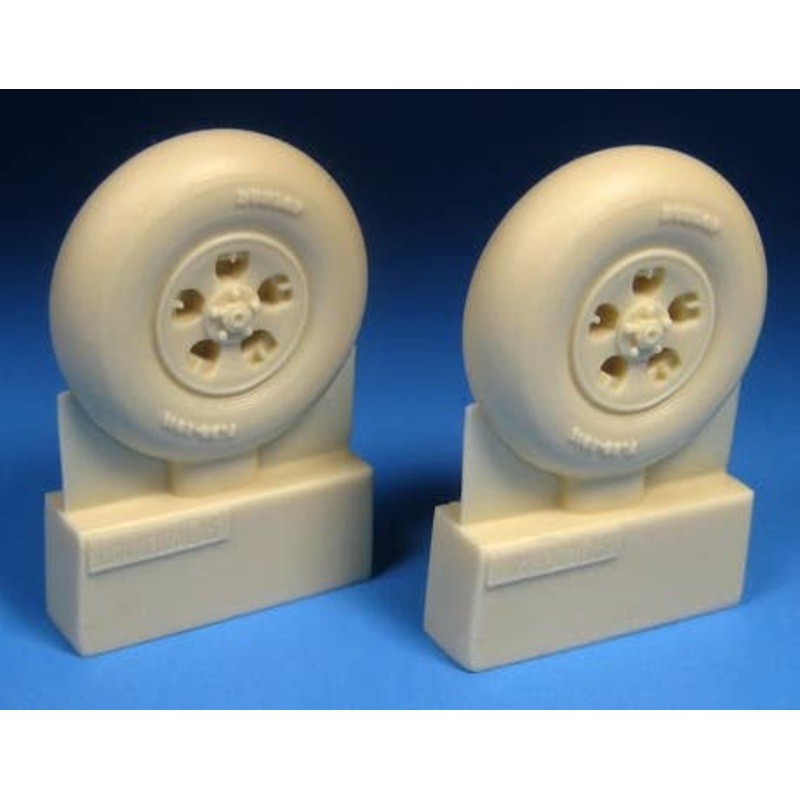 1/24 Spitfire Mk.I - IX Five Slot Main Wheels