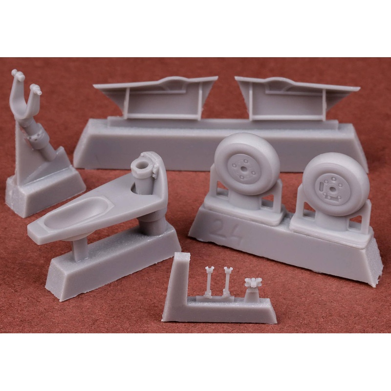 1/24 Spitfire Retractable Tailwheel