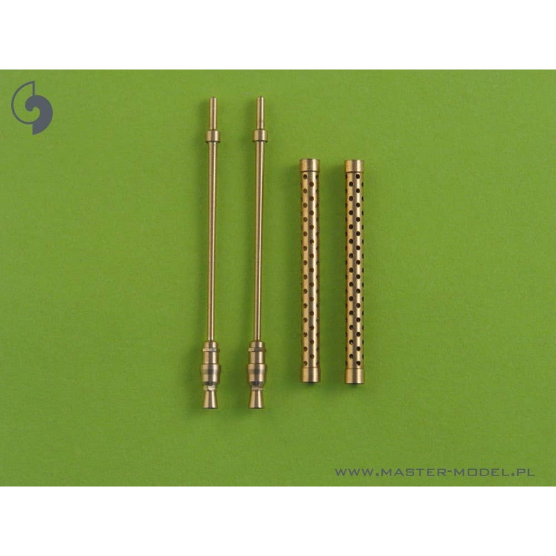 1/24 WWII German MG17 7.92mm Aircraft Machine Gun Barrel (2pcs)