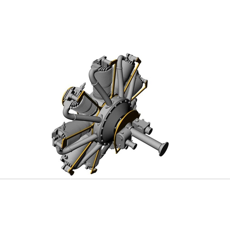 1/28 Oberursel U.II Motor