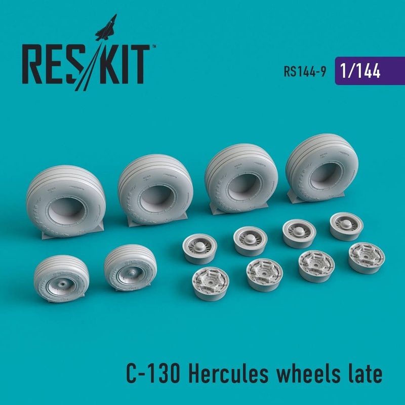 1/144 C-130 (Late) Wheelset