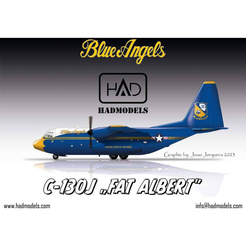 1/72 C-130J Fat Albert 170000 For Zvezda